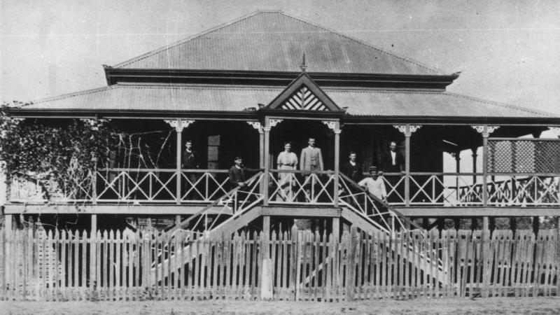 Queenslander home Construction includes ironbark stumps for over 100 years of use